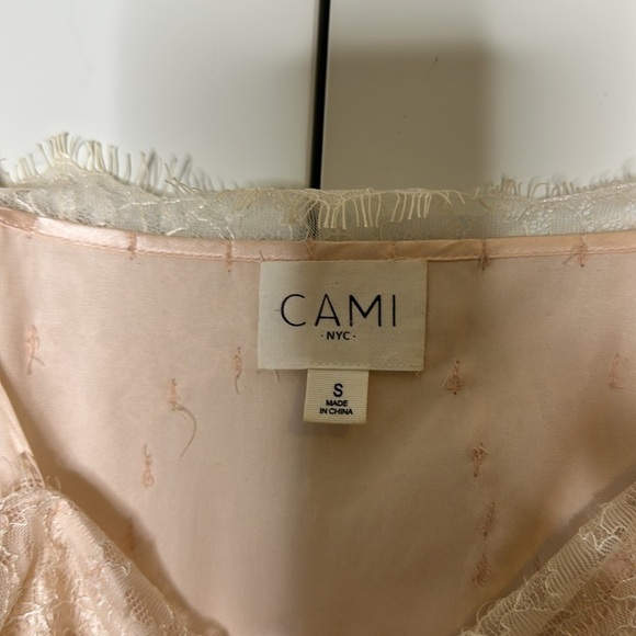 CAMI NYC Sweetheart Charmeuse Cami SzS Blush - Picture 10 of 13